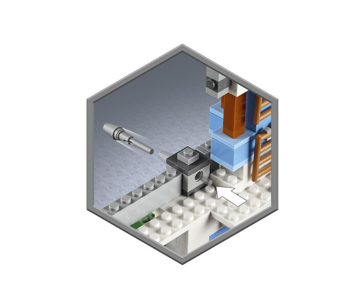 Конструктор Lego Minecraft Крижаний замок (21186) фото №3