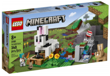 Конструктор Lego Minecraft Кроляче ранчо (21181) фото №2