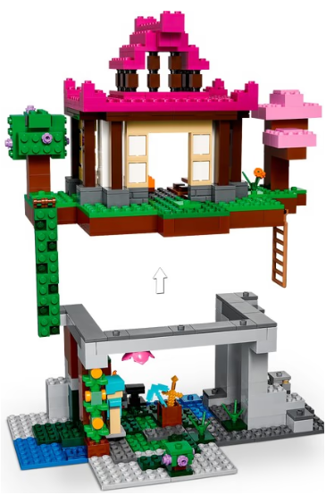 Конструктор Lego Minecraft Майданчик для тренувань (21183) фото №5