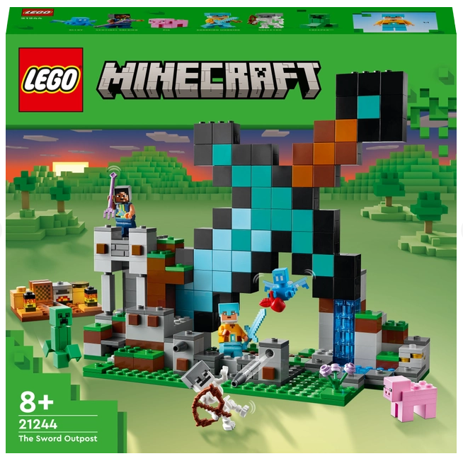 Конструктор Lego Minecraft Форпост із мечем (212440) фото №2