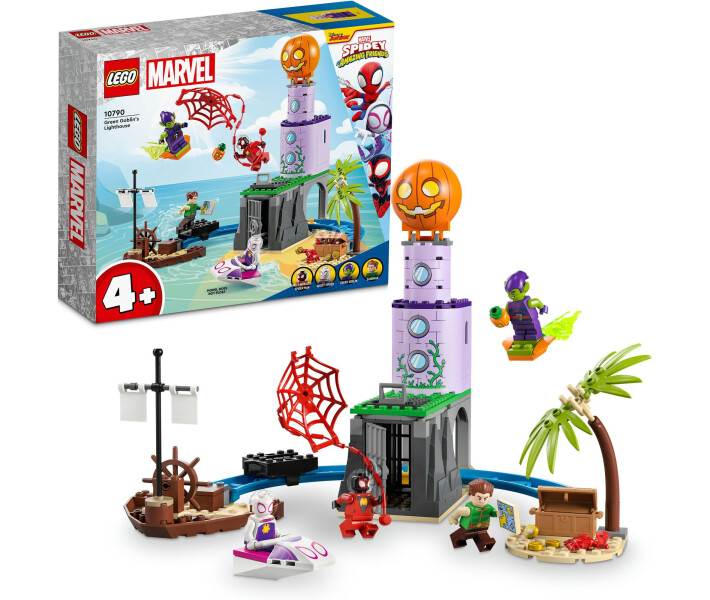 Конструктор Lego Marvel Команда Павука на маяку Зеленого Гобліна (10790) фото №2