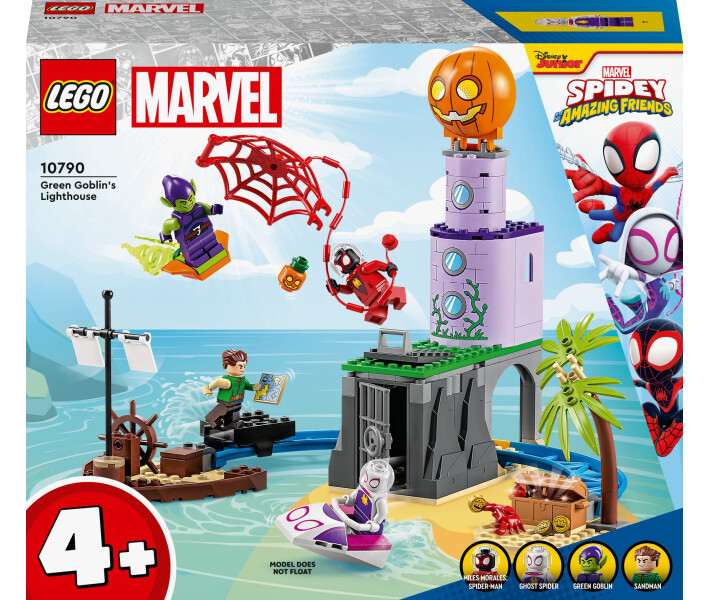 Конструктор Lego Marvel Команда Павука на маяку Зеленого Гобліна (10790)