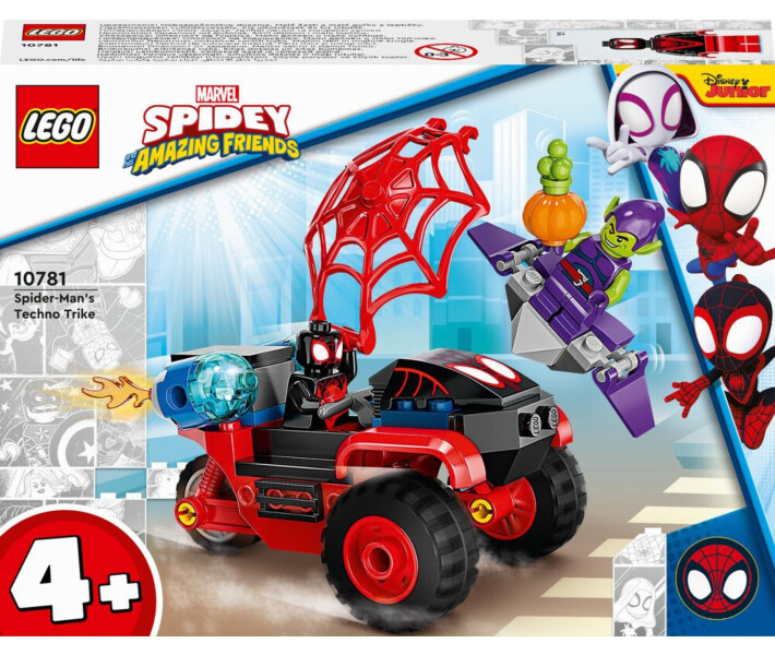 Конструктор Lego Marvel Техно Велосипед Людини-павука (10781)