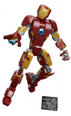 Конструктор Lego Marvel Фігурка Залізної людини (76206) фото №5