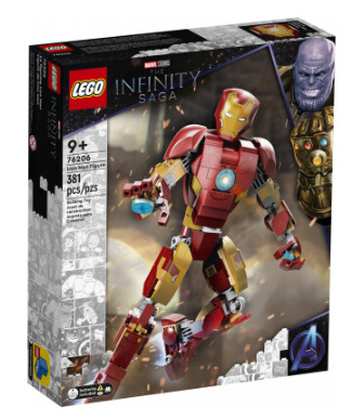 Конструктор Lego Marvel Фігурка Залізної людини (76206)
