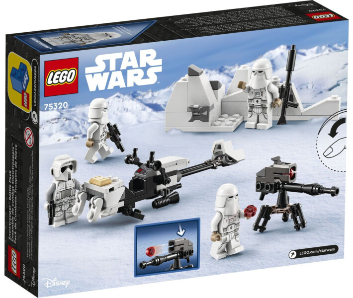 Конструктор Lego Star Wars Бойовий набір снігових піхотинців (75320) фото №3