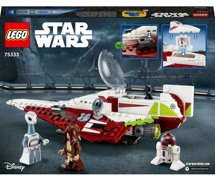 Конструктор Lego Star Wars Джедайський винищувач Обі-Вана Кенобі (75333) фото №3