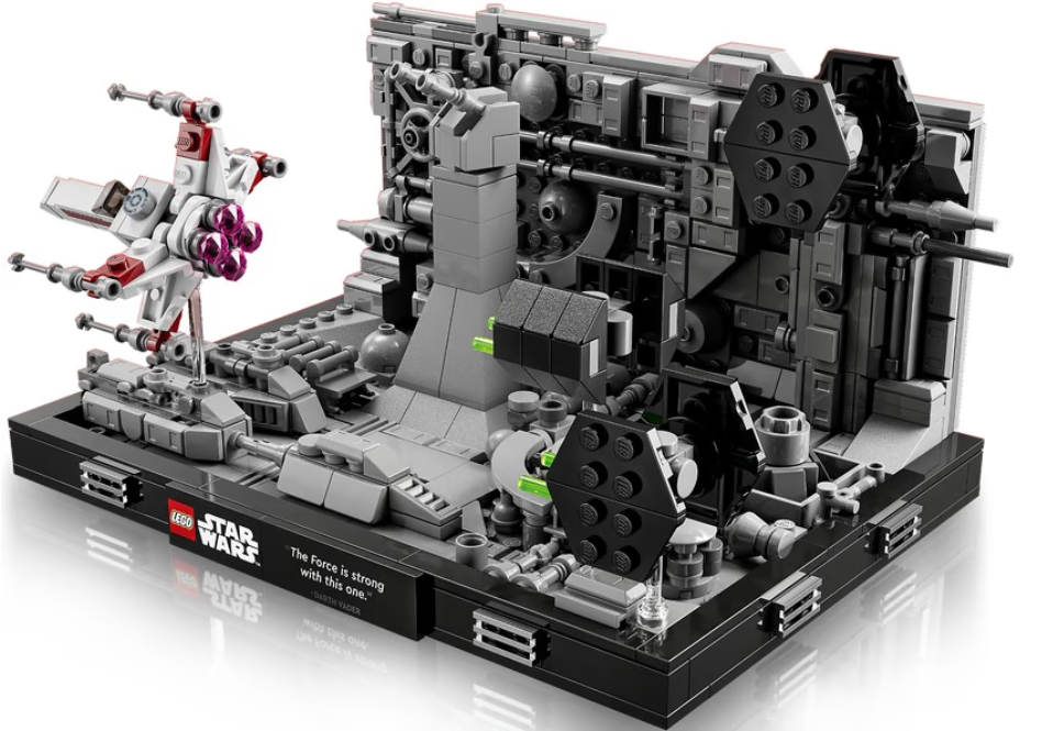 Конструктор Lego Star Wars Діорама «Політ над Зіркою Смерті» (75329) фото №3