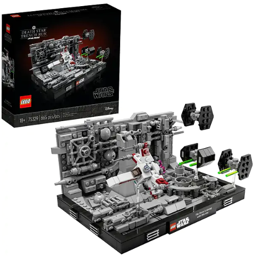 Конструктор Lego Star Wars Діорама «Політ над Зіркою Смерті» (75329) фото №5