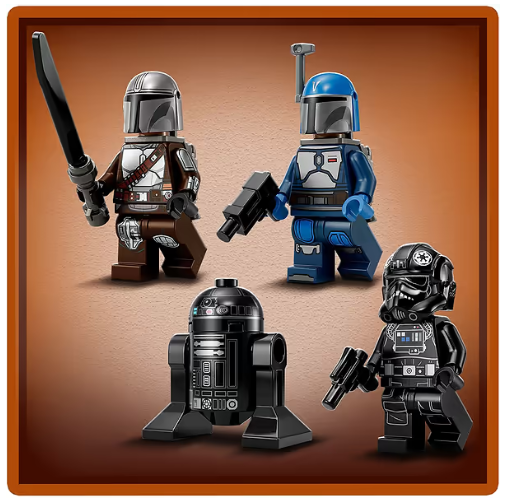 Конструктор Lego Star Wars Мандалорський винищувач проти Перехоплювача TIE (75348) фото №8