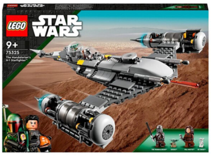 Конструктор Lego Star Wars Мандалорський зоряний винищувач N-1 (75325)