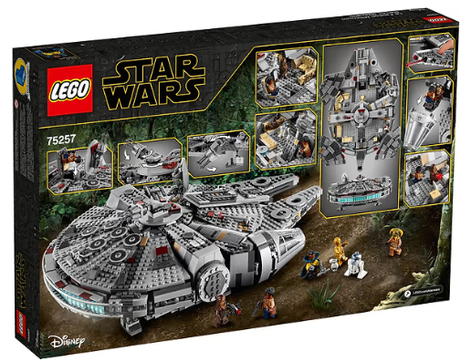 Конструктор Lego Star Wars Сокіл Тисячоліття (75257-) фото №2