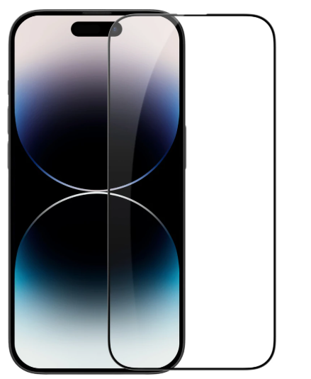 Защитное стекло ATG iPhone 14 Pro Max black