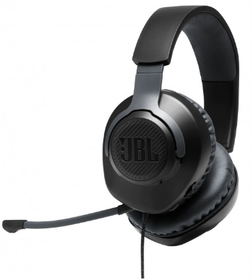 Навушники JBL QUANTUM 100 Black (JBLQUANTUM100BLK) фото №3