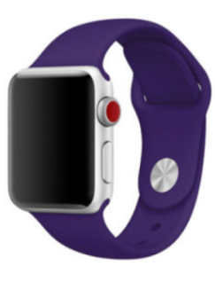 Ремешок для smart часов Walker Apple Watch Sport Band 38/40мм S/M морська хвиля темний (62)