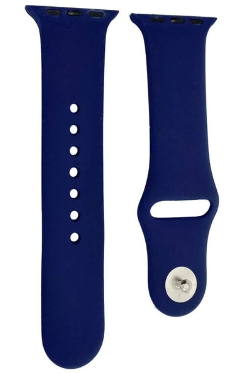 Ремешок для smart часов Walker Apple Watch Sport Band 42/44мм S/M темно-синій (8)