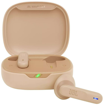 Навушники JBL WAVE FLEX Бежеві (JBLWFLEXBEG)