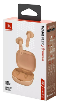 Навушники JBL WAVE FLEX Бежеві (JBLWFLEXBEG) фото №10