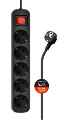 Сетевой фильтр Colorway CW-PSEA55BK