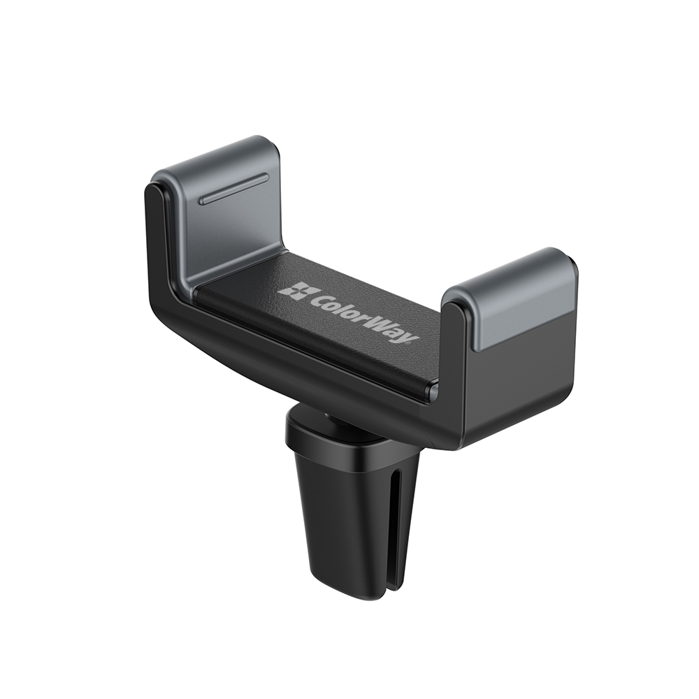 Автодержатель Colorway для телефона CW-CHC012-BK Clamp Holder Black фото №3