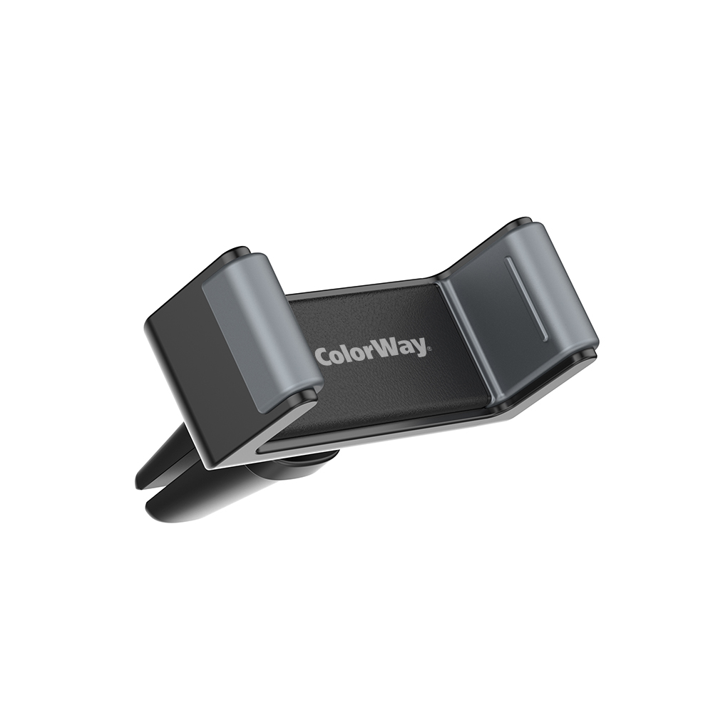Автодержатель Colorway для телефона CW-CHC012-BK Clamp Holder Black фото №4