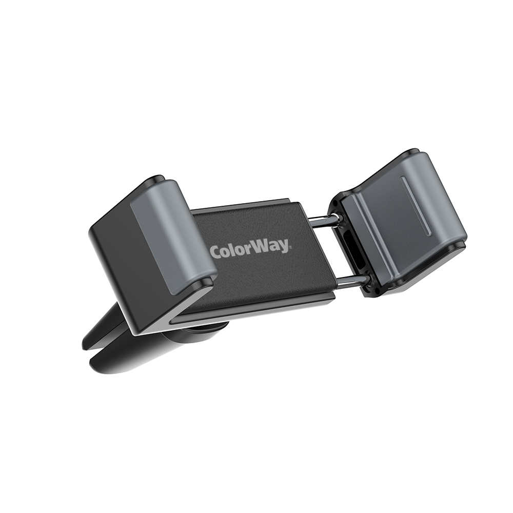 Автодержатель Colorway для телефона CW-CHC012-BK Clamp Holder Black фото №5