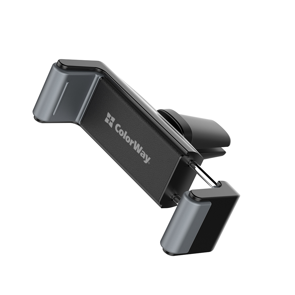 Автодержатель Colorway для телефона CW-CHC012-BK Clamp Holder Black фото №6