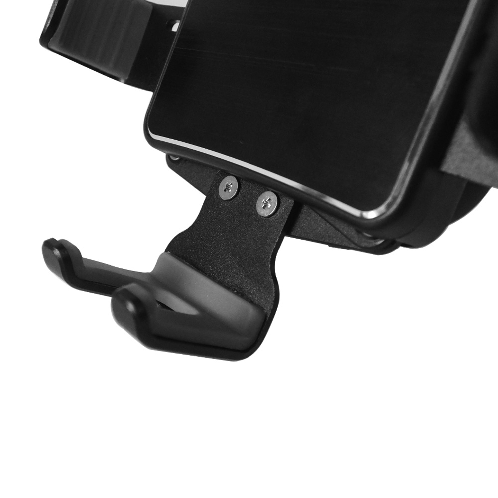 Автодержатель Colorway для телефона CW-CHG02-BK Metallic Gravity Holder-2 Black фото №4