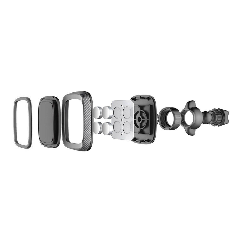 Автотримач Colorway для телефона магнітний CW-CHM05-GR Air Vent-2 (360 ° rotation) Gray фото №3