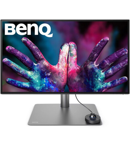 Монітор BenQ PD2725U DARK GREY (9H.LJXLA.TBE)