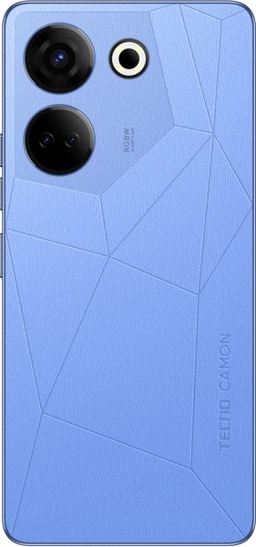 Смартфон Tecno Camon 20 Pro (CK7n) 8/256GB 2SIM Serenity Blue фото №3