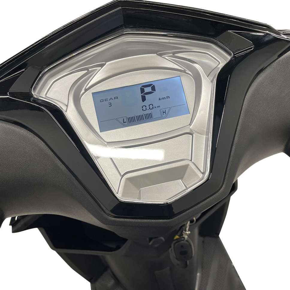 Електроскутер BeastBike Viperwolf 1000W Black фото №5
