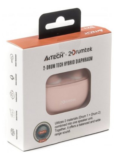 Навушники A4Tech B27 (Baby Pink) фото №7