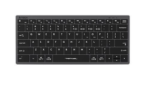 Клавиатура A4Tech FBX51C Wireless/Bluetooth Grey (FBX51C Grey)
