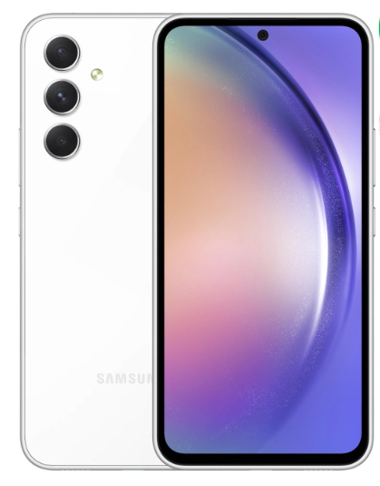 Смартфон Samsung SM-A546E (GALAXY A54 5G 6/128GB) ZWA AWESOME WHITE (UA-UCRF)