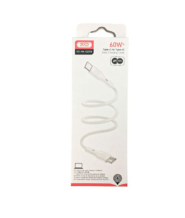 XO Type-C to Type-C NBQ231B 60W 1m White фото №2