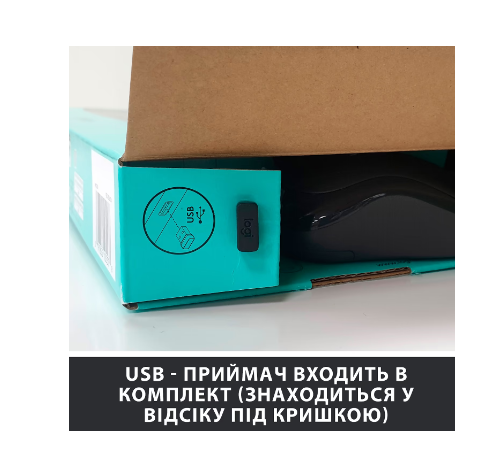 Клавіатура   мишка Logitech Wireless MK270 Combo Black фото №10