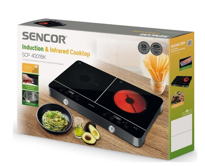 Плитка индукционная Sencor SCP4001BK фото №5