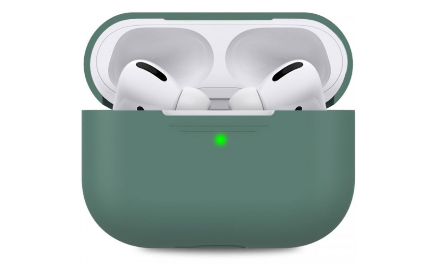 Чохол для навушників MAKE Apple AirPods Pro Silicone Green (MCL-AAPGN)