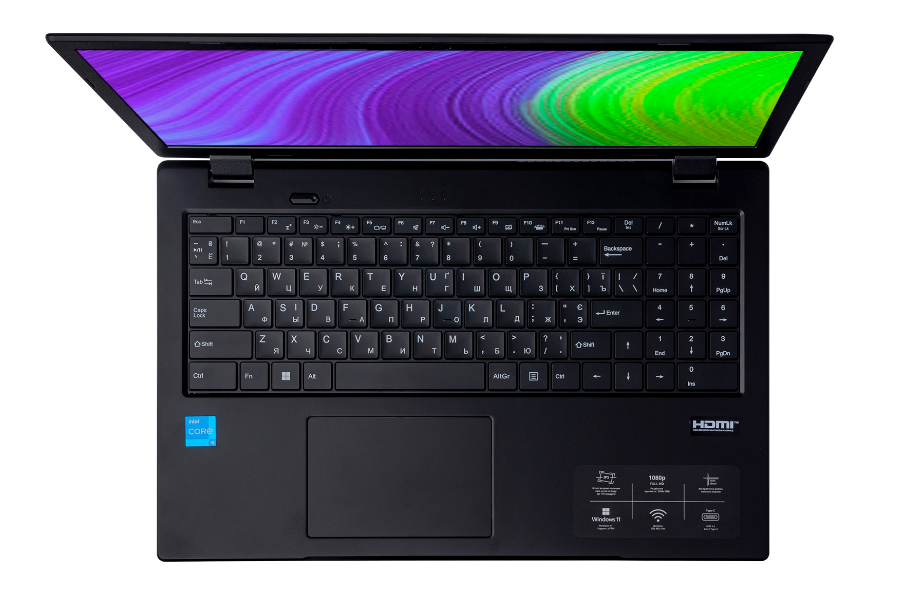 Ноутбук Prologix M15-710 (PN15E01.CN48S2NU.016) Black фото №2