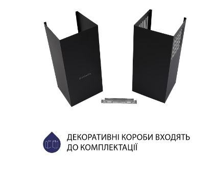 Витяжки Minola HK 6212 BL 700 LED фото №10