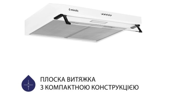Витяжки Minola HPL 514 WH фото №6