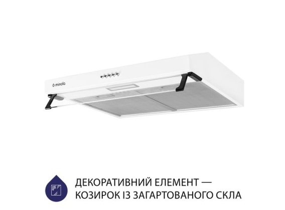 Витяжки Minola HPL 514 WH фото №7