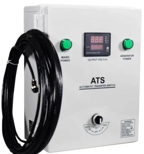 Генератор ITC Power ATS-W-80A-1 Блок автоматичного вводу резерву з кабелем на 15м