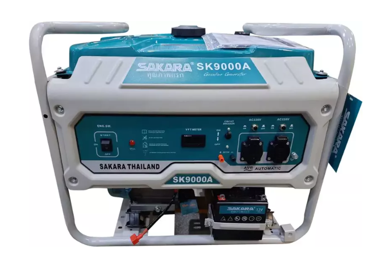 Генератор SAKARA SK9000A 6000/7000 W фото №2