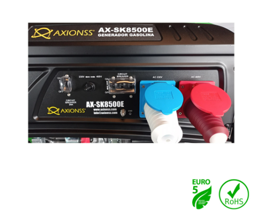 Генератор Axionss AX-SK8500E фото №11