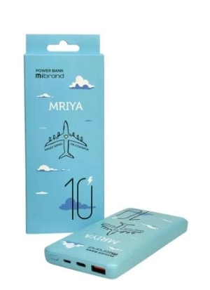 Мобильная батарея Mibrand Mriya 10000mAh 20W Blue фото №5