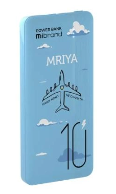 Мобильная батарея Mibrand Mriya 10000mAh 20W Blue фото №3