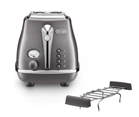 Тостер Delonghi CTOT 2103 GY фото №2