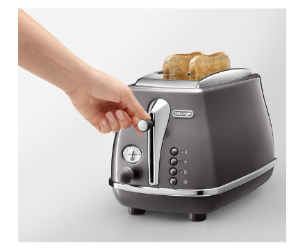 Тостер Delonghi CTOT 2103 GY фото №4